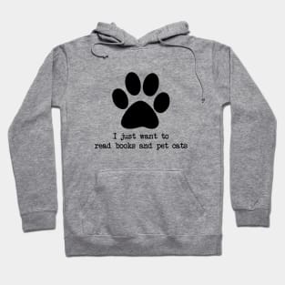 Book and cat lovers Hoodie